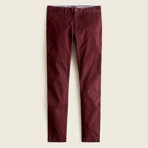 JCREW 250 Skinny-fit pant in stretch chino NWT